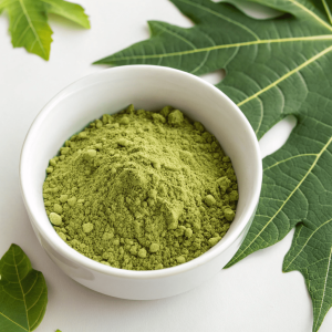 Papaya leaf powder superfood for immunity and digestion