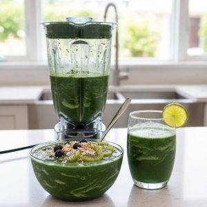 Spirulina powder for gut health, immunity and blood sugar support